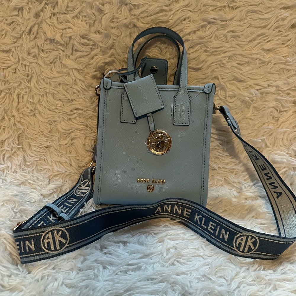 Anne Klein Light Blue Mini Bag